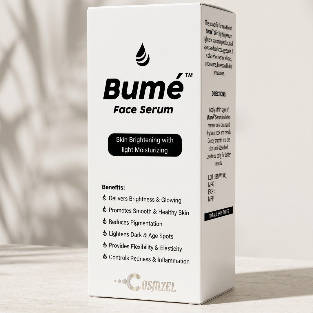 Bumé Face Serum – Skin Brightening & Dark Spot Reduction Serum (For Face & Body)